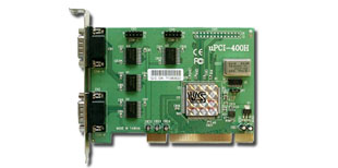 VScom 400H UPCI, a 4 Port RS232 PCI card, 16C950 UART