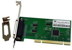 VScom 200H v4 UPCI, a 2 Port RS232 PCI card, 16C850 UART