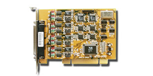 VScom 400I UPCI, a 4 Port RS232, RS422/485 PCI card