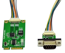 VSCOM - USB to Serial Adapter - VScom USB-COM Plus mPCIe