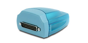 Vscom USB-COM 25, an USB to RS232 serial port converter DB25 connector