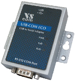 VScom USB-COM ECO, a single port USB-to-Serial RS232 adapter