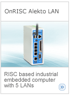 VSCOM - DIN-Rail RISC Embedded System Alekto LAN